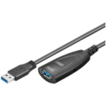 MicroConnect Active USB 3.0 cable A-A M-F With int