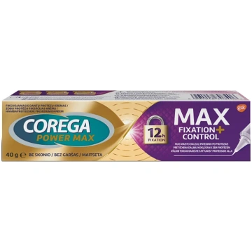 Corega Max Control protēžu fiksācijas krēms, 40 g
