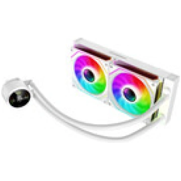 Gamemax CPU Liquid Cooler | ICEBURG 240 DIGITAL WH