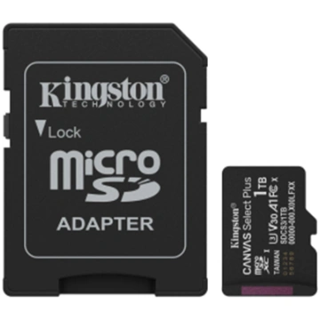 Atmiņas karte Kingston MicroSDXC 1TB Canvas Select