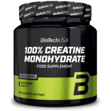 100% Creatine Monohydrate 500g BiotechUSA