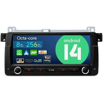 XTRONS 8,8 collu QLED IPS Android 14 Auto radio Qu