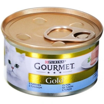 Gourmet Gold uzpūtenis ar tunci kaķiem, 85g