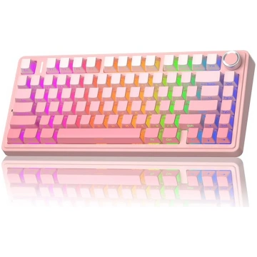AULA F75 PRO mehāniskā tastatūra ar klusajiem slēd