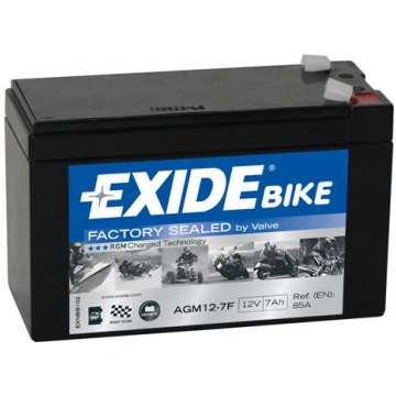 Startera akumulatoru baterija EXIDE AGM12-7F