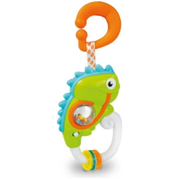 Piekaramā rotaļlieta-grabulis Chameleonas Clemento