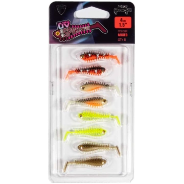 Fox Rage Rage UV Micro Spikey 4cm x 8gab. Mīkstais