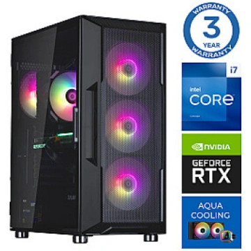 INTOP AQUA i7-14700F 16GB DDR5 2TB SSD M.2 NVME RT