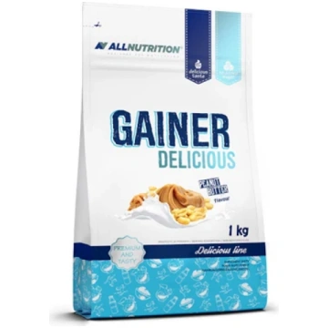 GAINER DELICIOUS 1000 g ŠOKOLĀDE-ZEMERIEKSTU SVIES