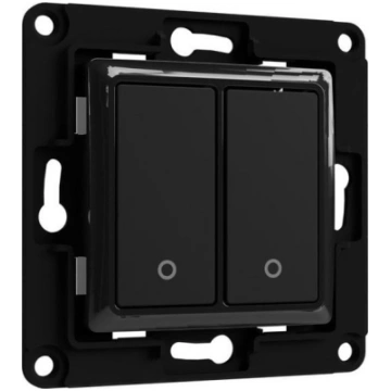 Shelly wall switch 2 button (black) ( 380023526618