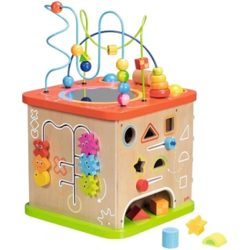 goki ActiveKids 59964 Koka un metāla kubs aktivitā