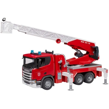 Ugunsdzēsēju auto BRUDER Scania Super 560R Sarkans