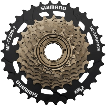 Shimano Tourney MF-TZ500 kasete, 7 ātrumi