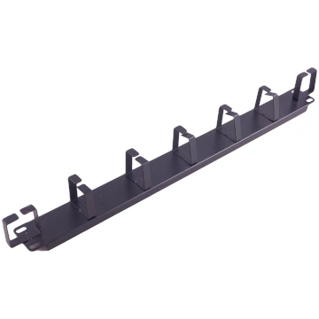 1U kabelu organizators 19" komutacijas skapim, 7 r