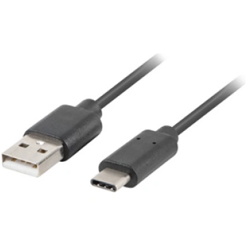 Lanberg USB-C to USB-A2.0 Cable Black QC 3.0, 1.8
