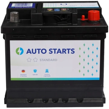 Akumulators AUTO STARTS STANDARD 12V 52Ah 470A (EN