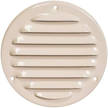 Europlast ventilācijas reste metāla, Ø100mm, bēša 