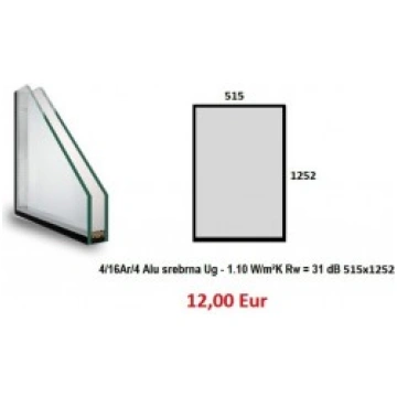 Stikla pakete 1252Hx515