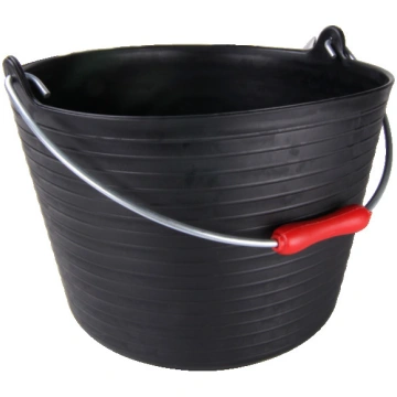 Plastmasas spainis "LIGHTBUCK" 20L, melns, izturīg
