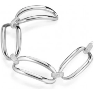 Bracciale Elettroformato Quattro Elementi Argento 