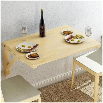 Heavy Duty Wall Folding Table for Kitchen Bar Spac