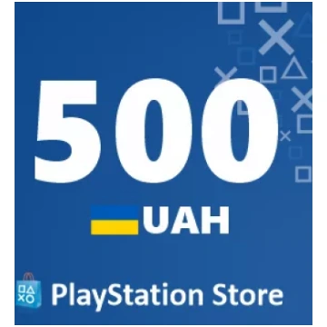 PSN karte 500 UAH (Ukraina) - PlayStation dāvanu k