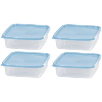 MagicHome Lunchbox, 1 litrs, komplektā 4, kvadrātv