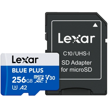 microSD atmiņas kartes, LEXAR, LEXAR microSDHC Blu