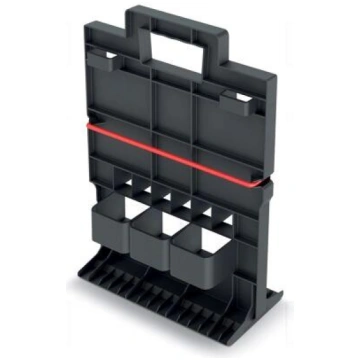 Cargo tool tray | black | MODULAR SOLUTION | 304x8