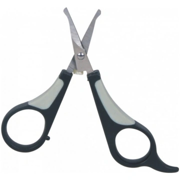 TRIXIE 2360 pet grooming scissors Black, Grey, Sta
