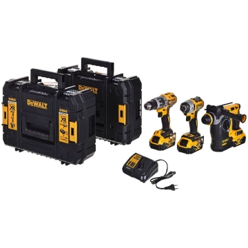 18v kombinētais komplekts dcd796+dcf887+dch273 3x4