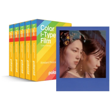 Color i-Type Color Frames Film Five Pack Polaroid 