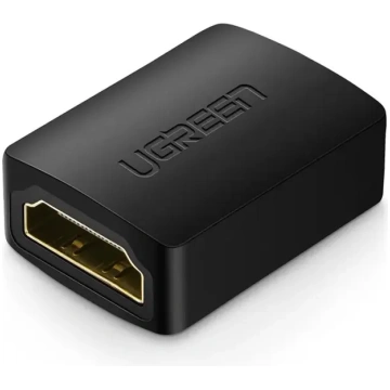 Ugreen HDMI kabeļa savienotāja adapteris – melns