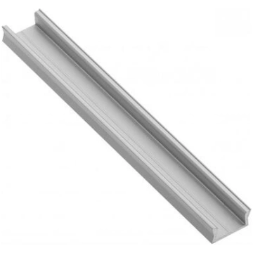 GLAX Mini alumīnija LED profils, sudraba, 2 m, PA-