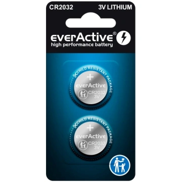 Lithium batteries everActive CR2032 - blister 2 pc