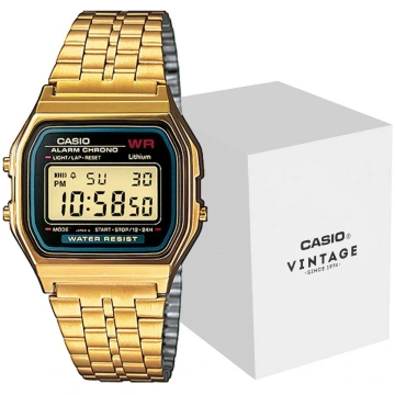 CASIO A159WGEA-1EF Unisex pulkstenis | A159WGEA-1E