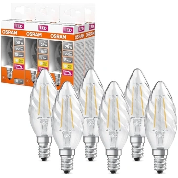 Osram LED Superstar Classic spuldze ar kvēldiegu, 