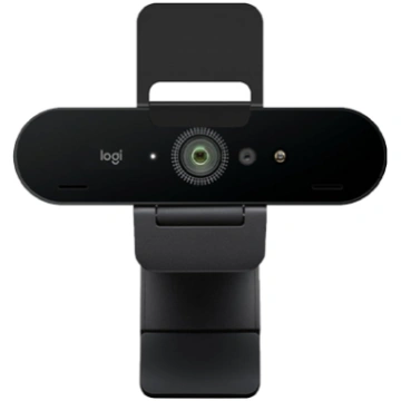 LOGITECH Brio 4K Livestream Webcam, Black, 960-001