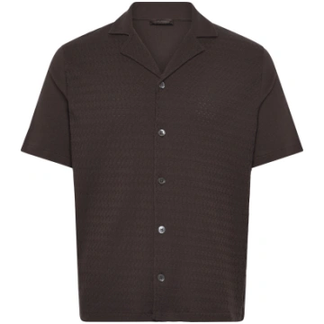 Oscar Jacobson - Kirk Knitted Shirt - izmērs S