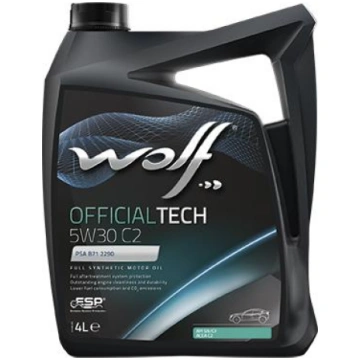 Wolf 8309014 - OFFICIALTECH 5W30 C2 4L SM-CF.ACEA 