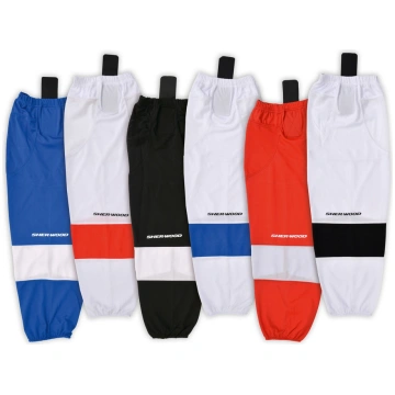 SHER-WOOD hokeja getras melns-balts, Junior 43001