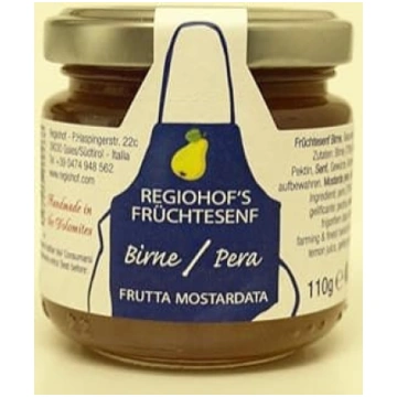 Augļu sinepju čatnijs ar bumbieriem 110 g Regiohof