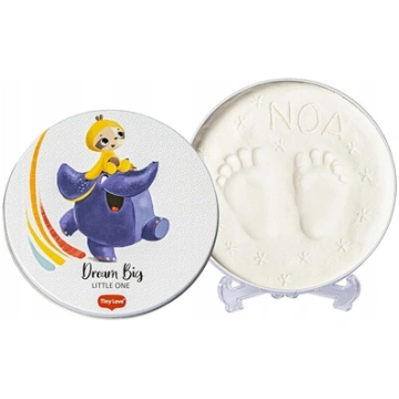 Tiny Love Magic Box Round baby footprint or handpr