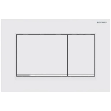 Placca di comando geberit sigma 20 square bianco e