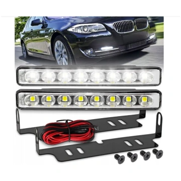 Automašīnas dienas gaismas ar LED, 2 gab