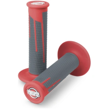 Protaper Grips Clampon Full Diamond Red/Dark Grey