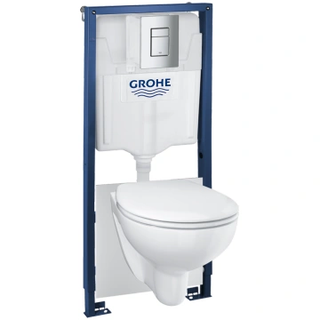 Komplekts Grohe - pods BauCeramic Rimless 39586000