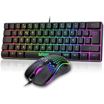RedThunder 60% tastatūras un peles komplekts 2 vie