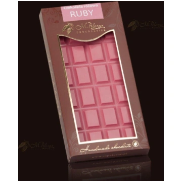 M.Pelczar Chocolatier Czekolada rozowa RUBY 590276