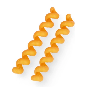 Cable organizer - flexible orange spring - 2pcs Bl
